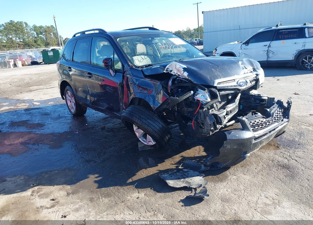 2015 SUBARU FORESTER 2.5I PREMIUM VIN: JF2SJADC0FH502843