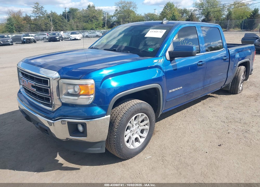 2015 GMC SIERRA 1500 SLE VIN: 3GTU2UEH2FG234775