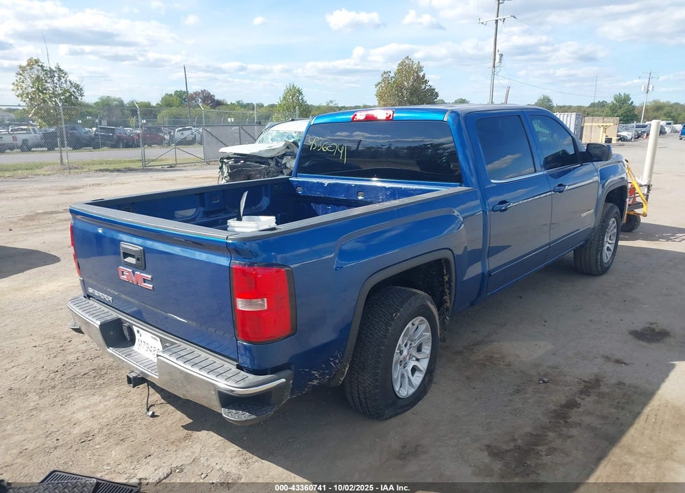 2015 GMC SIERRA 1500 SLE VIN: 3GTU2UEH2FG234775