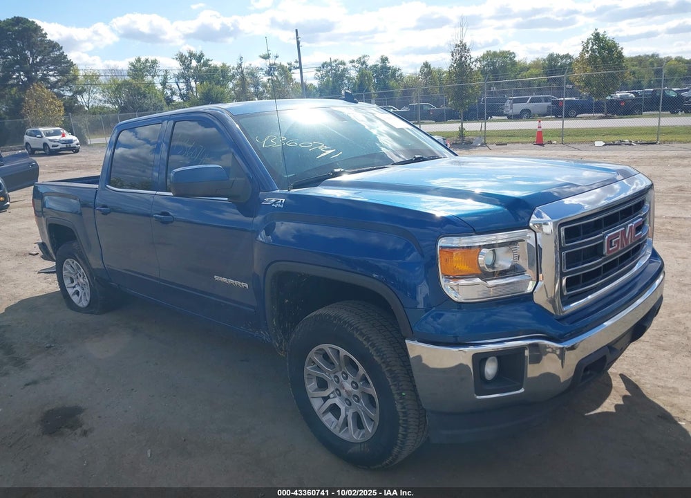 2015 GMC SIERRA 1500 SLE VIN: 3GTU2UEH2FG234775