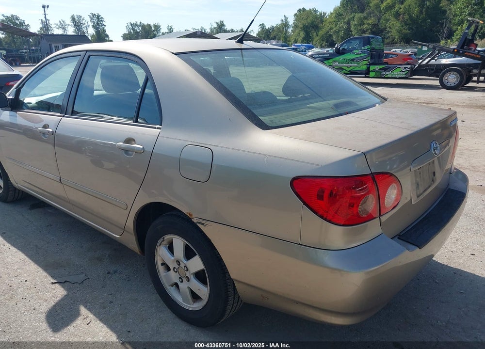 2005 TOYOTA COROLLA LE VIN: 1NXBR32EX5Z393199