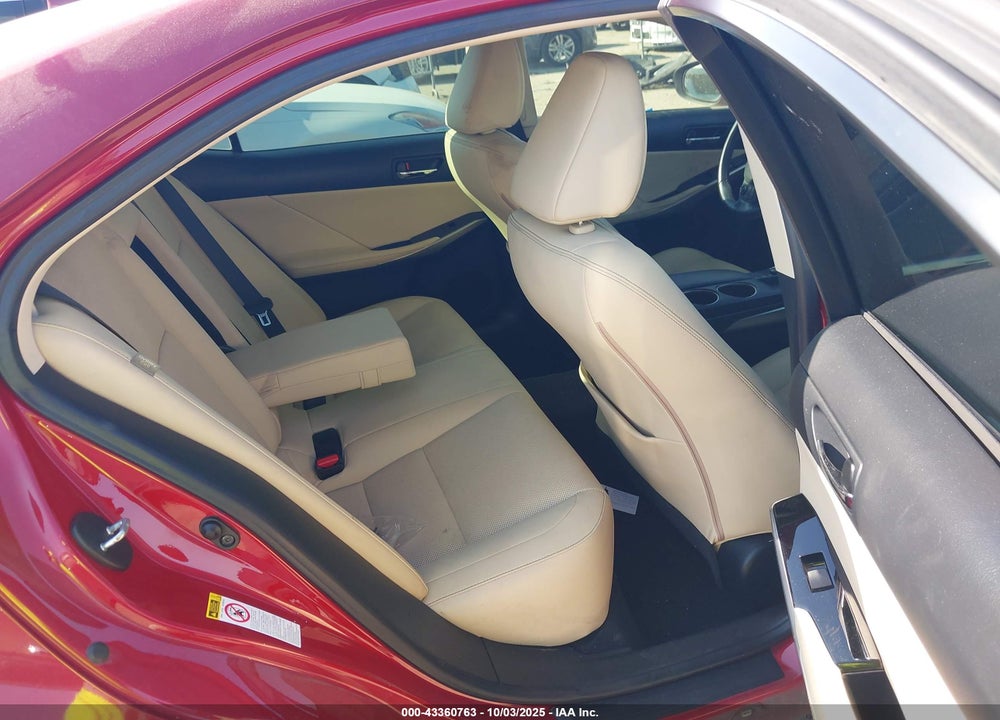 2015 LEXUS IS 250 VIN: JTHBF1D23F5048241