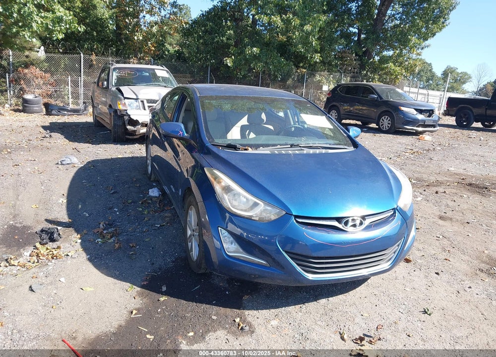 2014 HYUNDAI ELANTRA SE VIN: KMHDH4AE1EU061011