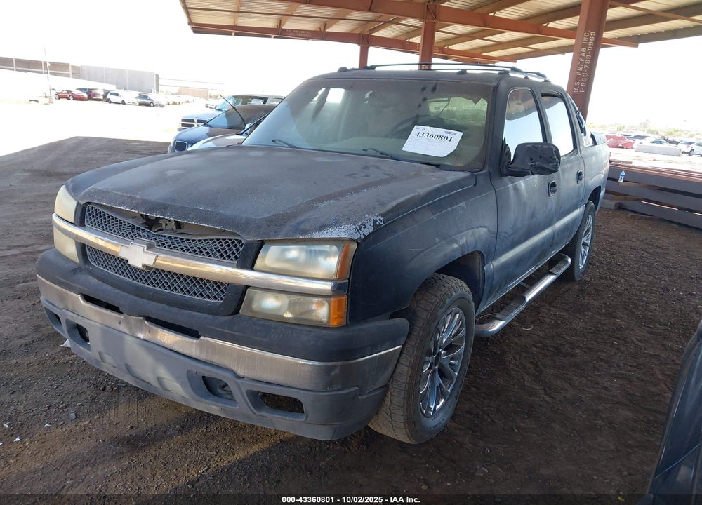 2005 CHEVROLET AVALANCHE 1500 Z66 VIN: 3GNEC12Z25G265317