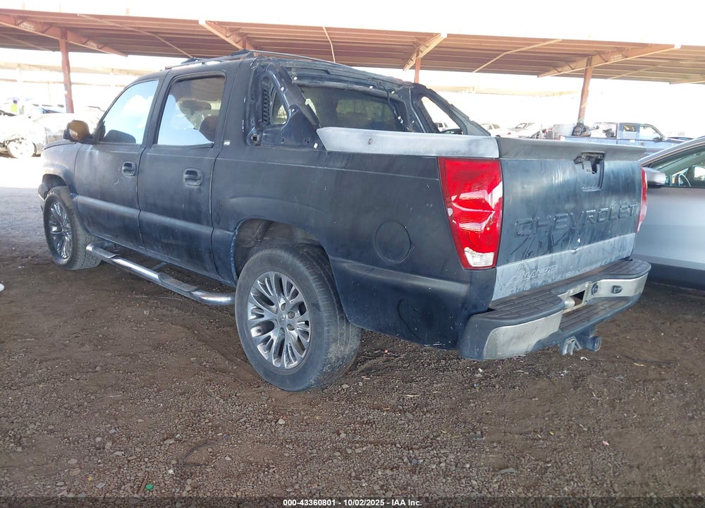2005 CHEVROLET AVALANCHE 1500 Z66 VIN: 3GNEC12Z25G265317
