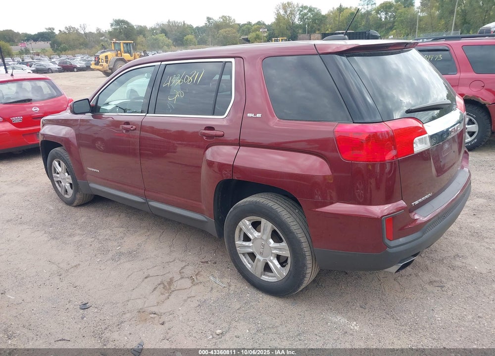 2016 GMC TERRAIN VIN: 2GKALMEK8G6207061