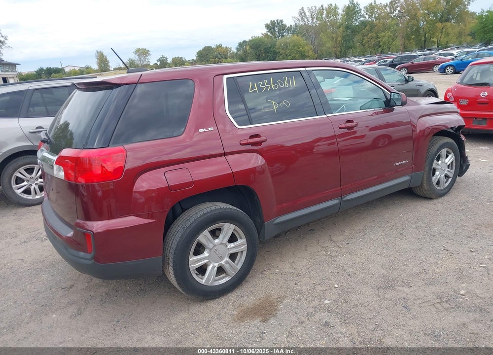 2016 GMC TERRAIN VIN: 2GKALMEK8G6207061