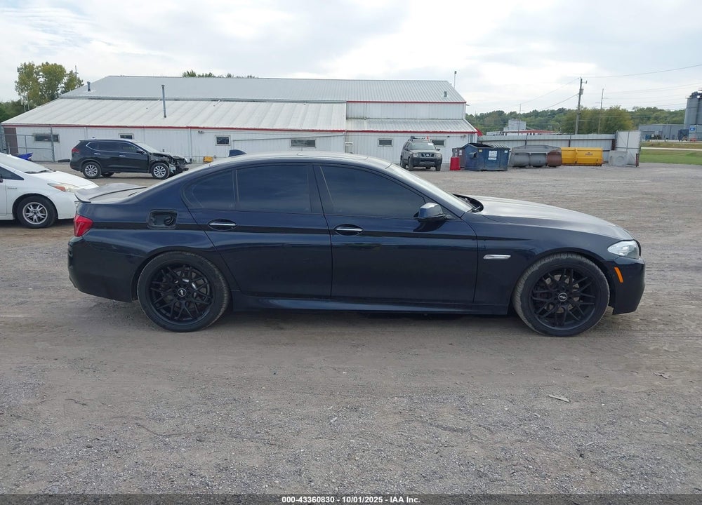 2013 BMW 5 SERIES VIN: WBAXH5C55DD110310