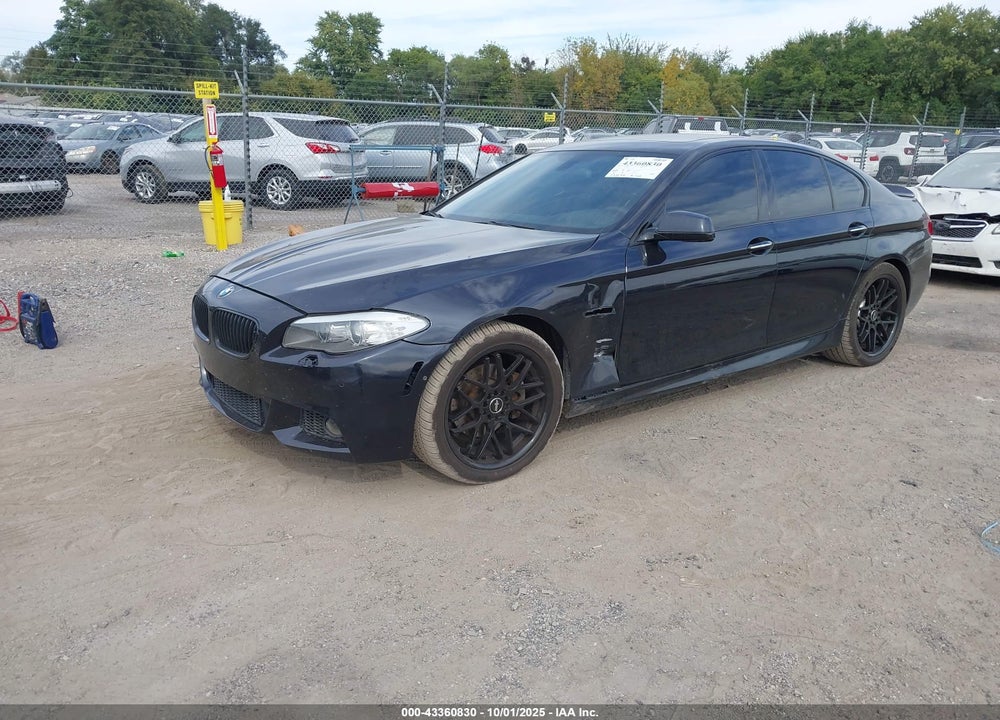 2013 BMW 5 SERIES VIN: WBAXH5C55DD110310