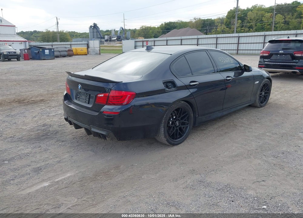 2013 BMW 5 SERIES VIN: WBAXH5C55DD110310