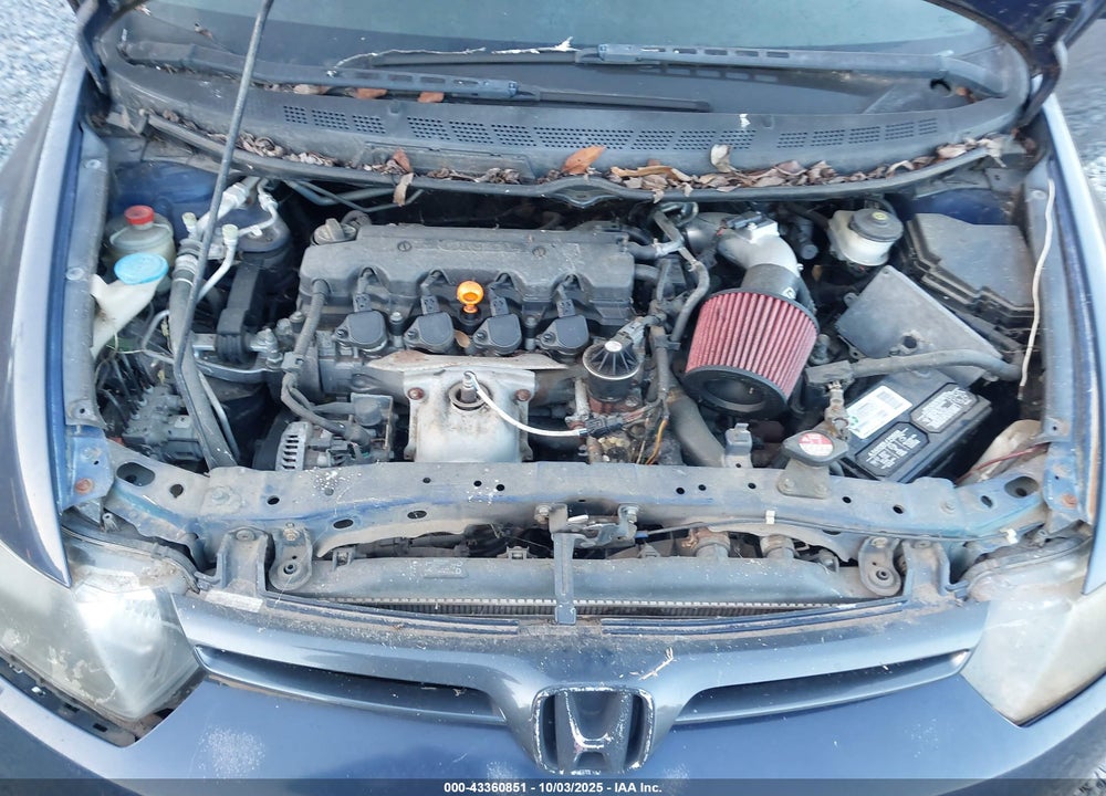 2007 HONDA CIVIC VIN: 2HGFG12667H580424
