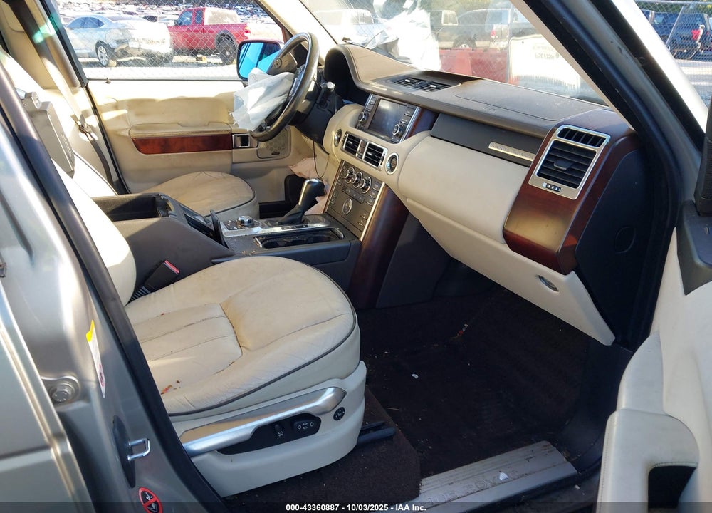 2012 LAND ROVER RANGE ROVER VIN: SALME1D46CA376490