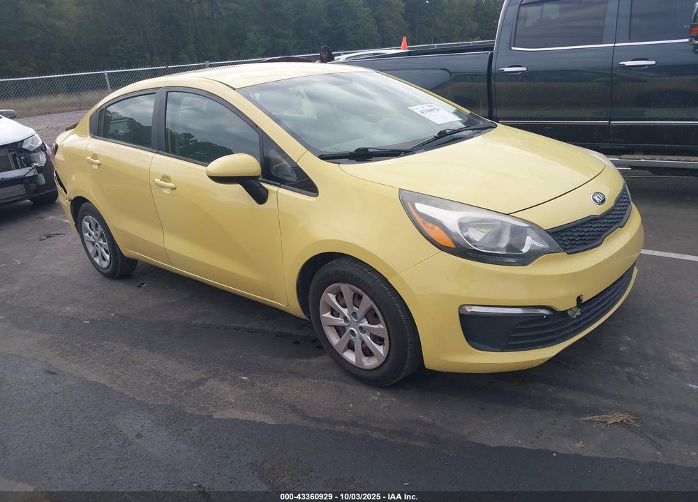 2016 KIA RIO LX VIN: KNADM4A36G6588299