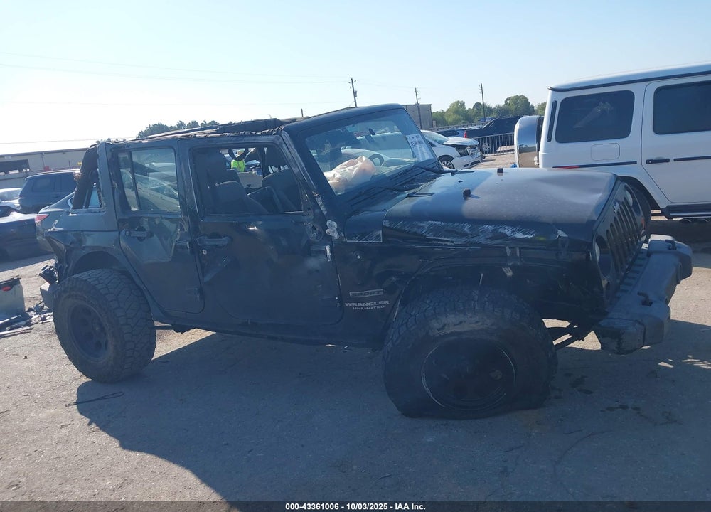 2010 JEEP WRANGLER UNLIMITED VIN: 1J4BA3H16AL135093