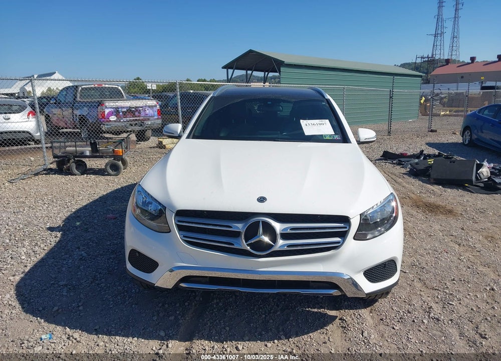2019 MERCEDES-BENZ GLC CLASS VIN: WDC0G4KB1KV166139