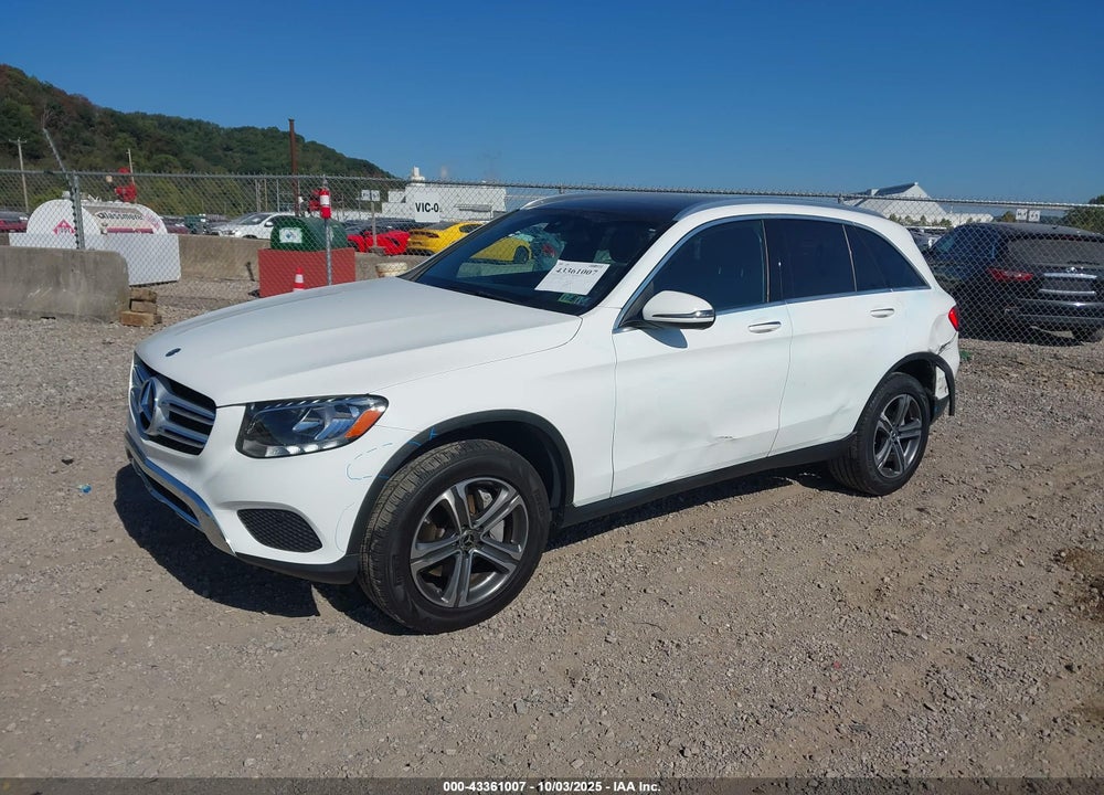 2019 MERCEDES-BENZ GLC CLASS VIN: WDC0G4KB1KV166139