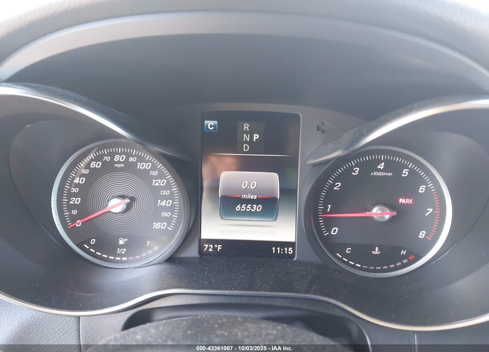 2019 MERCEDES-BENZ GLC CLASS VIN: WDC0G4KB1KV166139