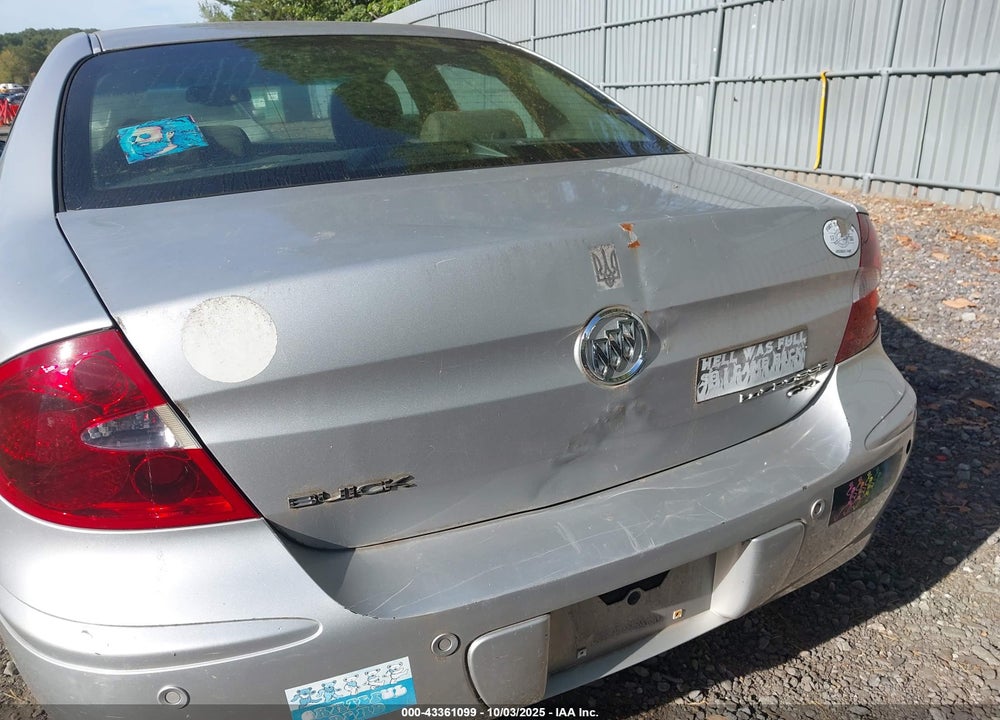 2005 BUICK LACROSSE CXL VIN: 2G4WD532951249655