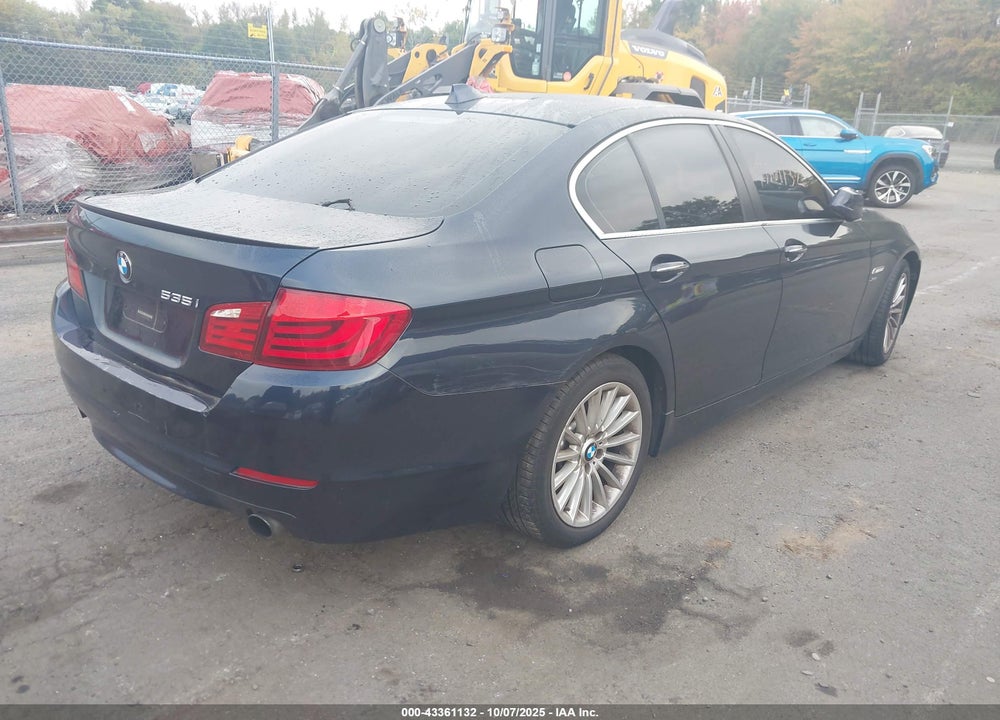 2011 BMW 5 SERIES VIN: WBAFU7C5XBC779484
