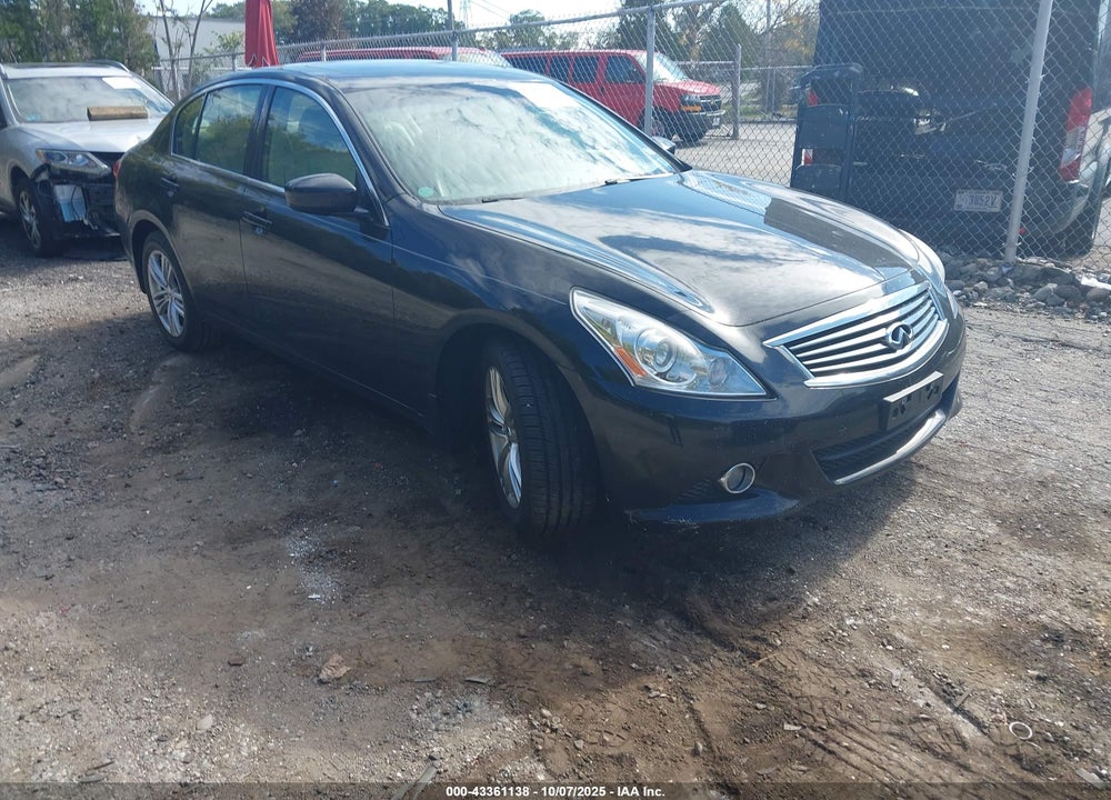 2013 INFINITI G37X VIN: JN1CV6AR8DM763271