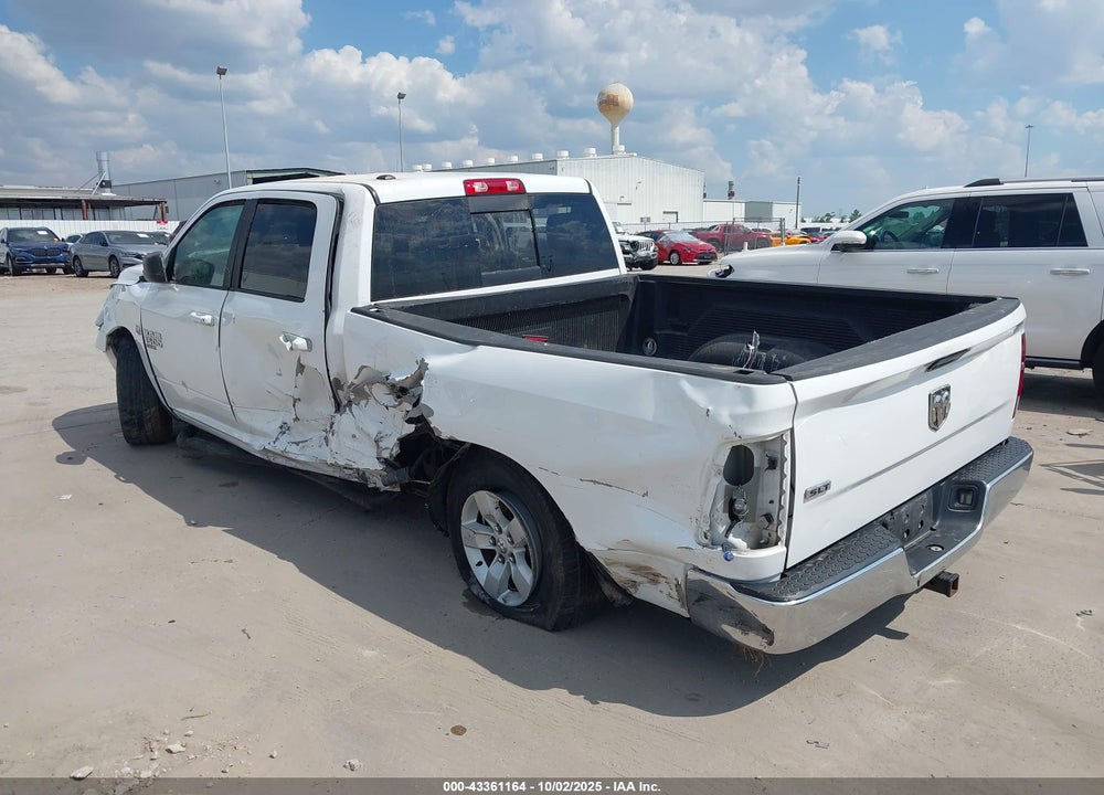 2020 RAM 1500 CLASSIC SLT 4X2 6'4 BOX VIN: 1C6RR6TT8LS100367