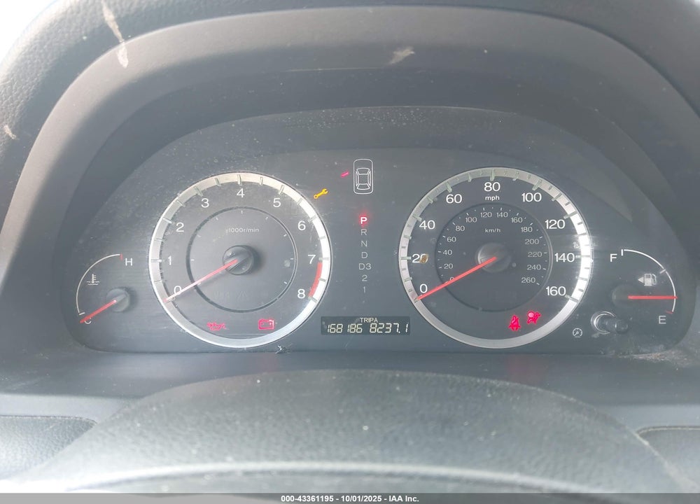 2009 HONDA ACCORD VIN: 1HGCS123X9A018308
