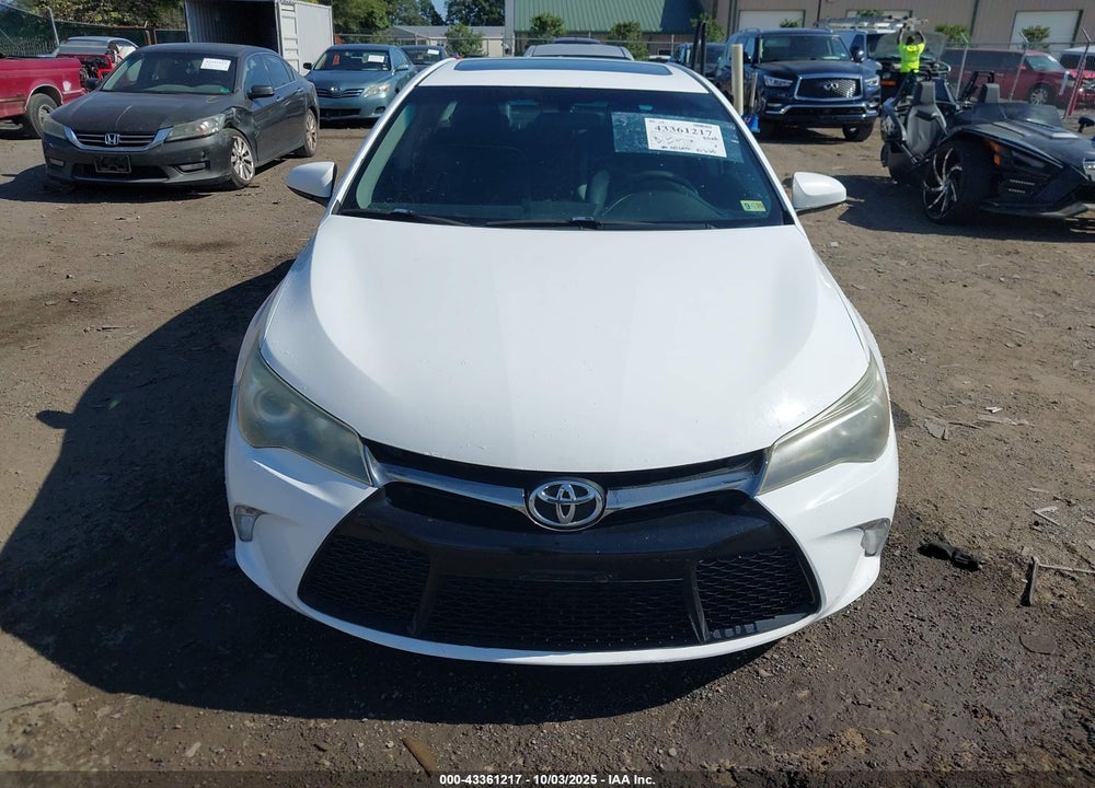 2015 TOYOTA CAMRY SE VIN: 4T1BF1FK8FU927928