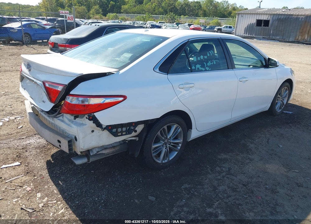2015 TOYOTA CAMRY SE VIN: 4T1BF1FK8FU927928