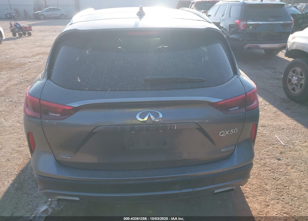 2020 INFINITI QX50 ESSENTIAL AWD VIN: 3PCAJ5M38LF116300