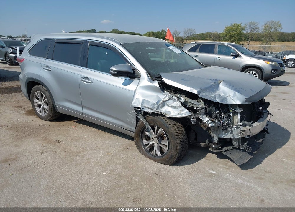 2014 TOYOTA HIGHLANDER LE PLUS V6 VIN: 5TDZKRFH3ES013025