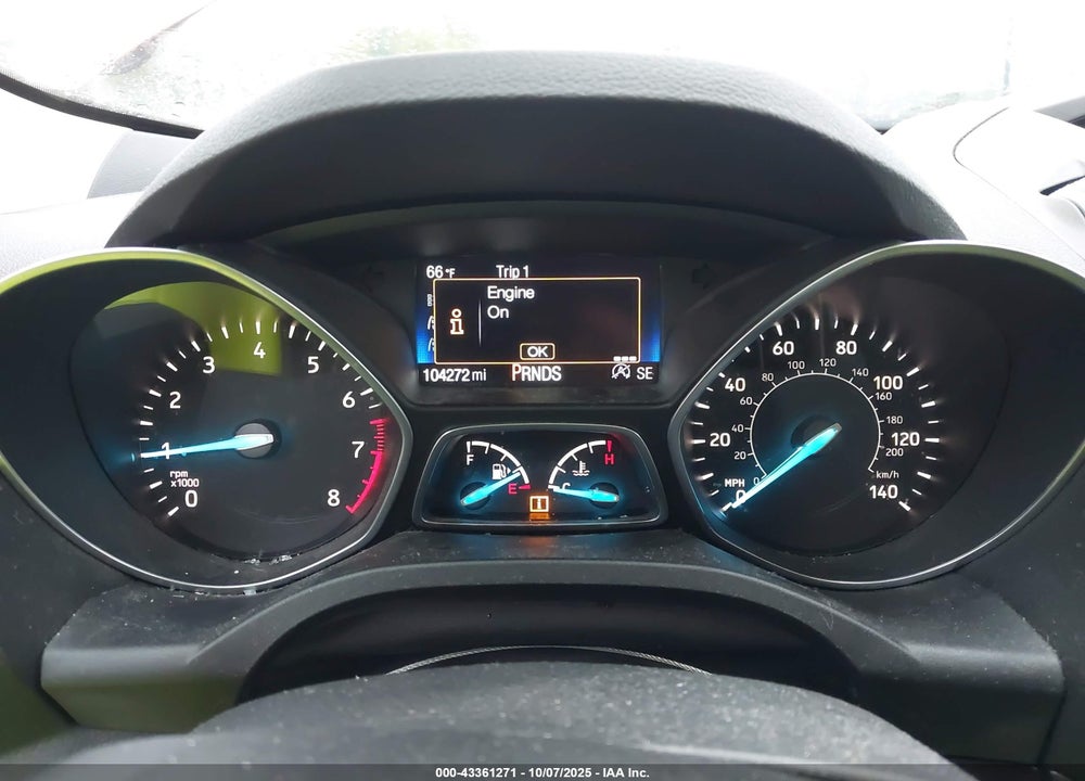 2017 FORD ESCAPE VIN: 1FMCU9G92HUE32454