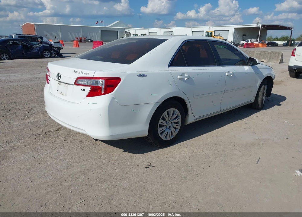 2013 TOYOTA CAMRY LE VIN: 4T4BF1FK2DR327117