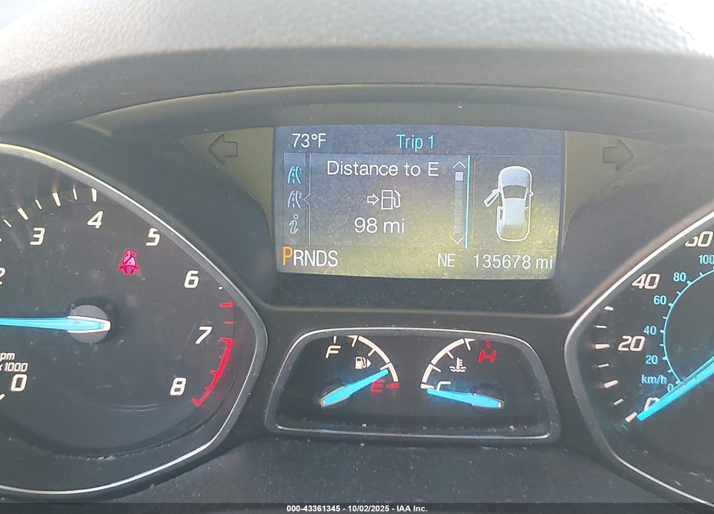 2014 FORD ESCAPE VIN: 1FMCU0GX7EUB98852