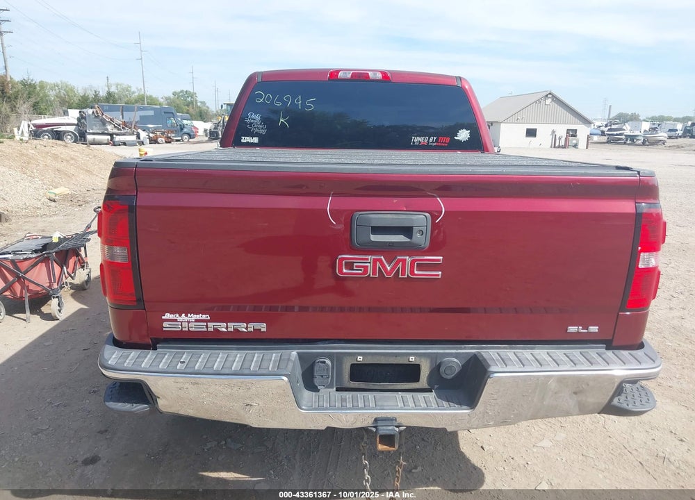 2017 GMC SIERRA 1500 SLE VIN: 3GTP1MEC5HG206945