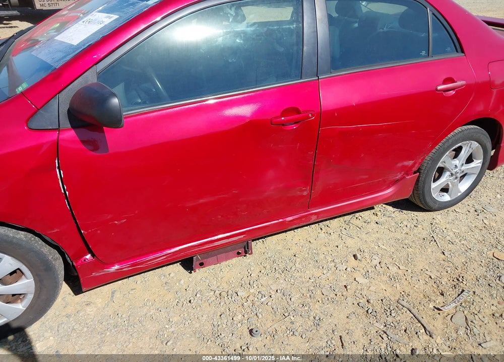 2011 TOYOTA COROLLA VIN: 2T1BU4EE4BC596568