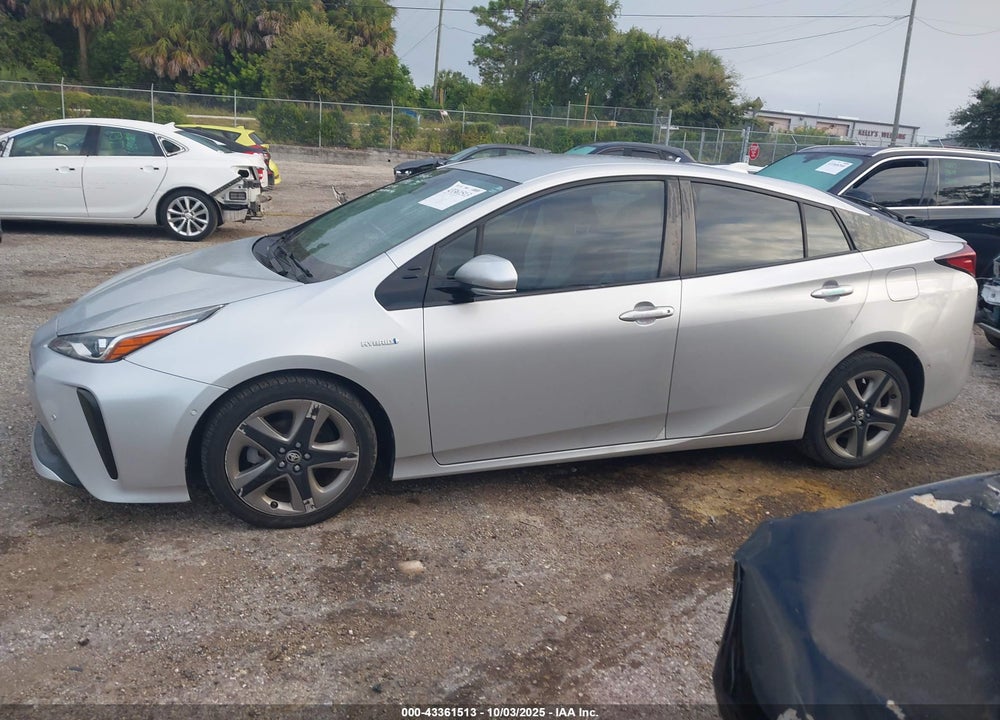 2019 TOYOTA PRIUS XLE VIN: JTDKARFU4K3073829