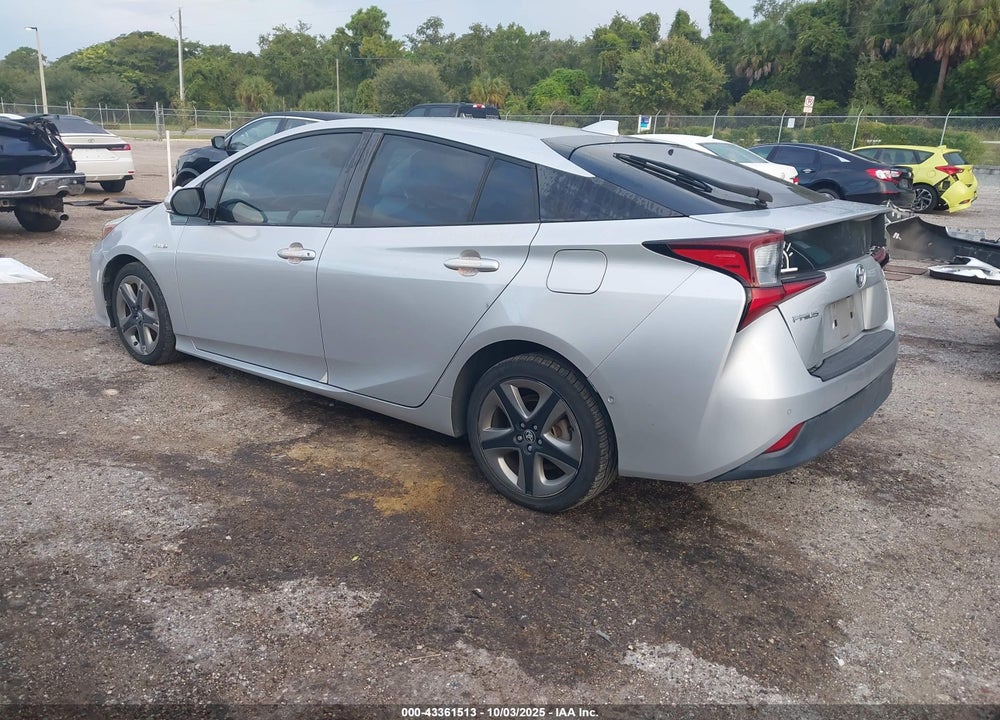 2019 TOYOTA PRIUS XLE VIN: JTDKARFU4K3073829