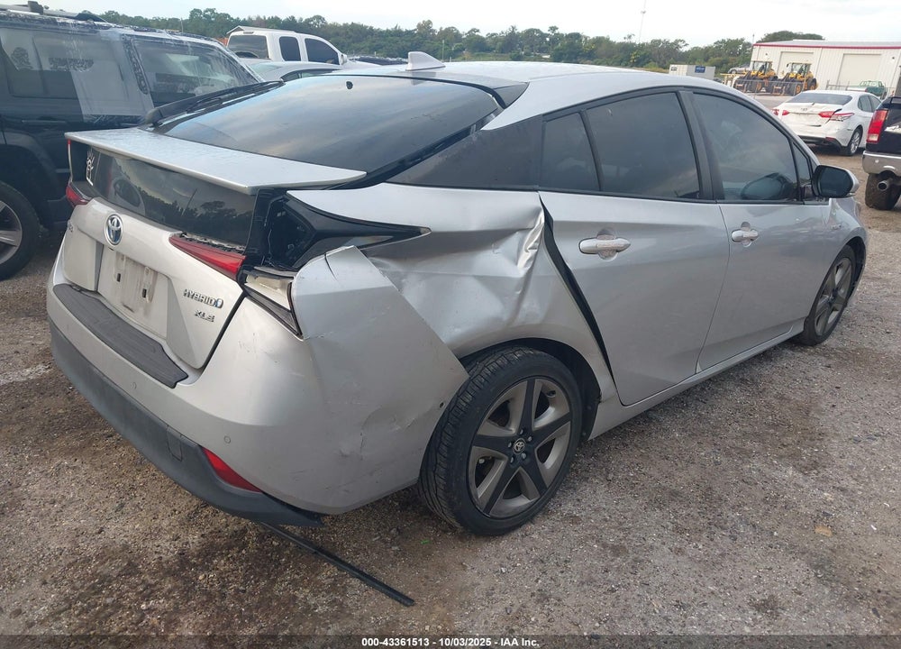 2019 TOYOTA PRIUS XLE VIN: JTDKARFU4K3073829