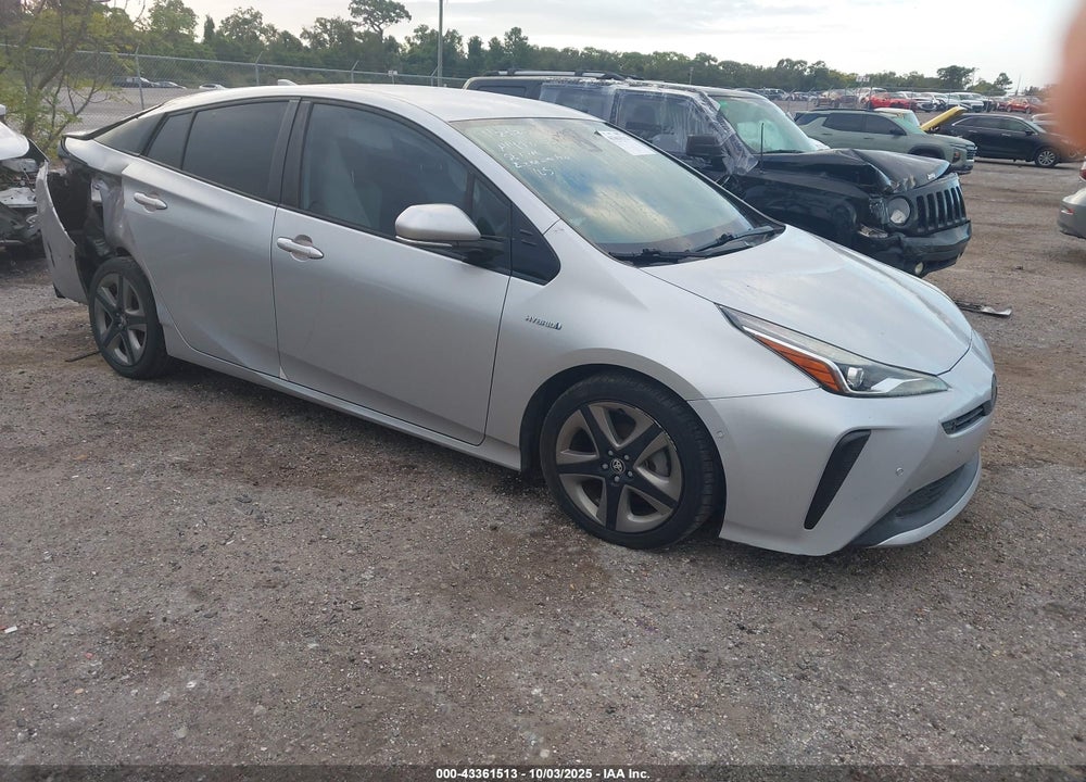2019 TOYOTA PRIUS XLE VIN: JTDKARFU4K3073829