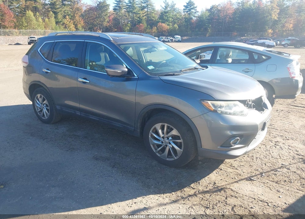 2015 NISSAN ROGUE SL VIN: 5N1AT2MV7FC904993