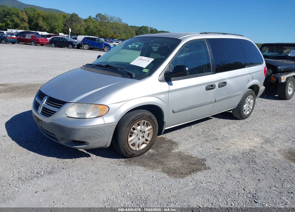 2007 DODGE CARAVAN SE VIN: 1D4GP25R57B238151