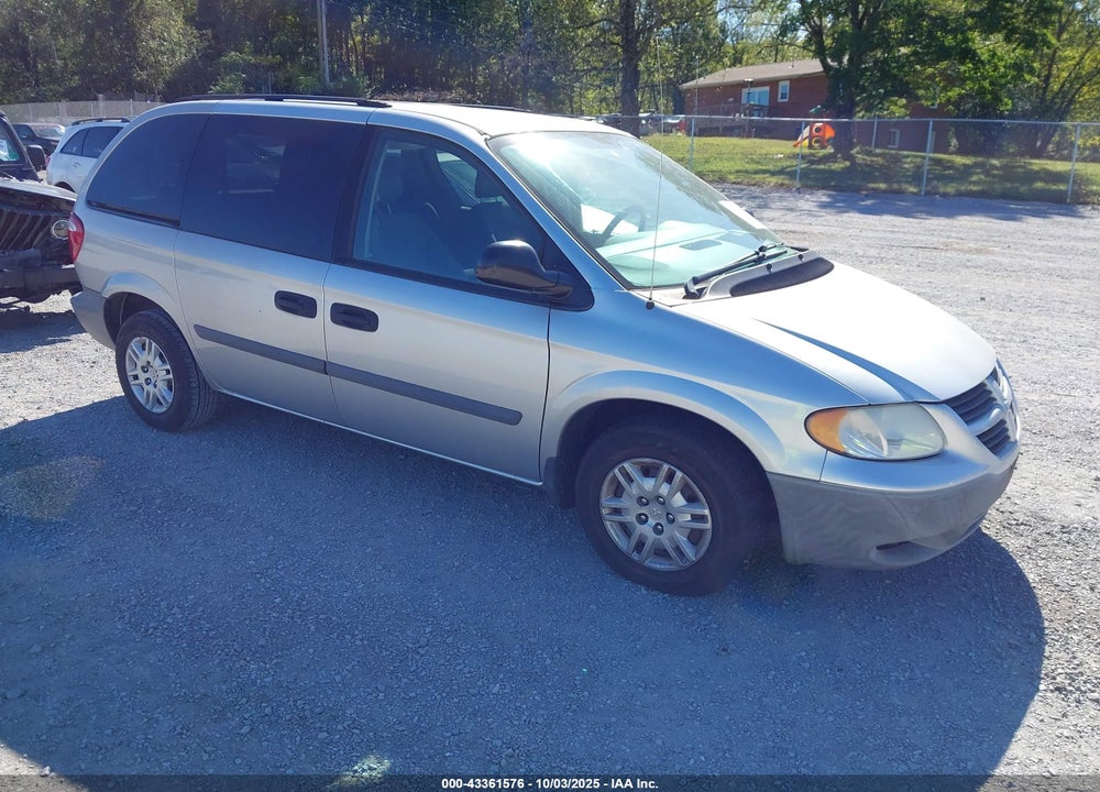 2007 DODGE CARAVAN SE VIN: 1D4GP25R57B238151