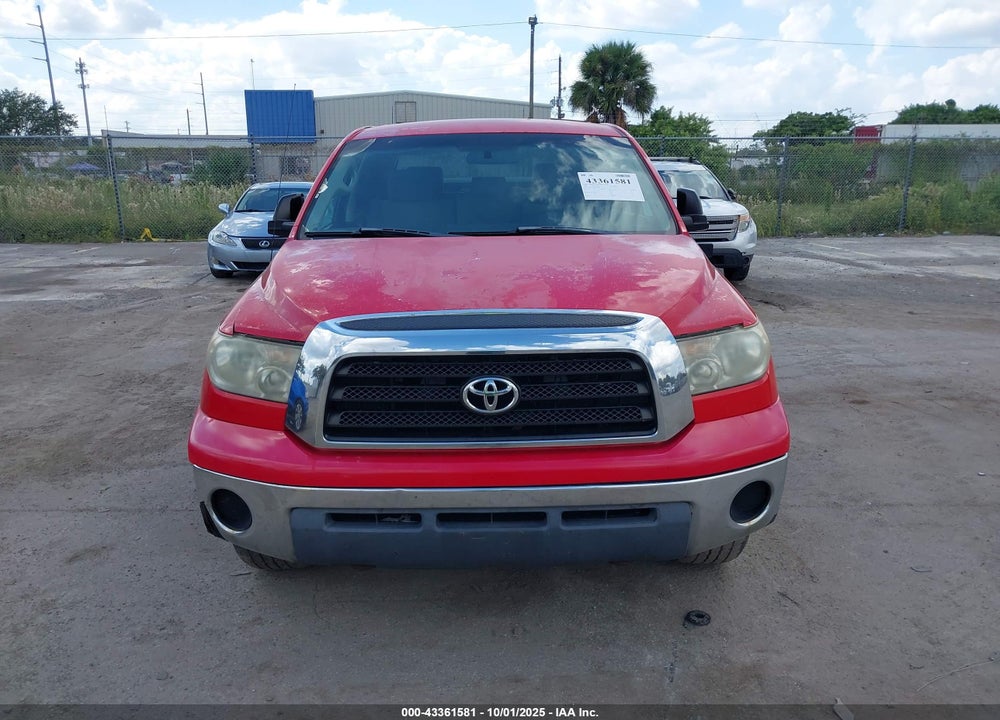 2007 TOYOTA TUNDRA VIN: 5TBDV54167S466941