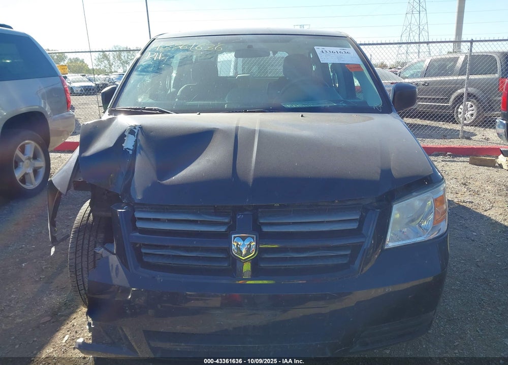 2010 DODGE GRAND CARAVAN SE VIN: 2D4RN4DE8AR390362