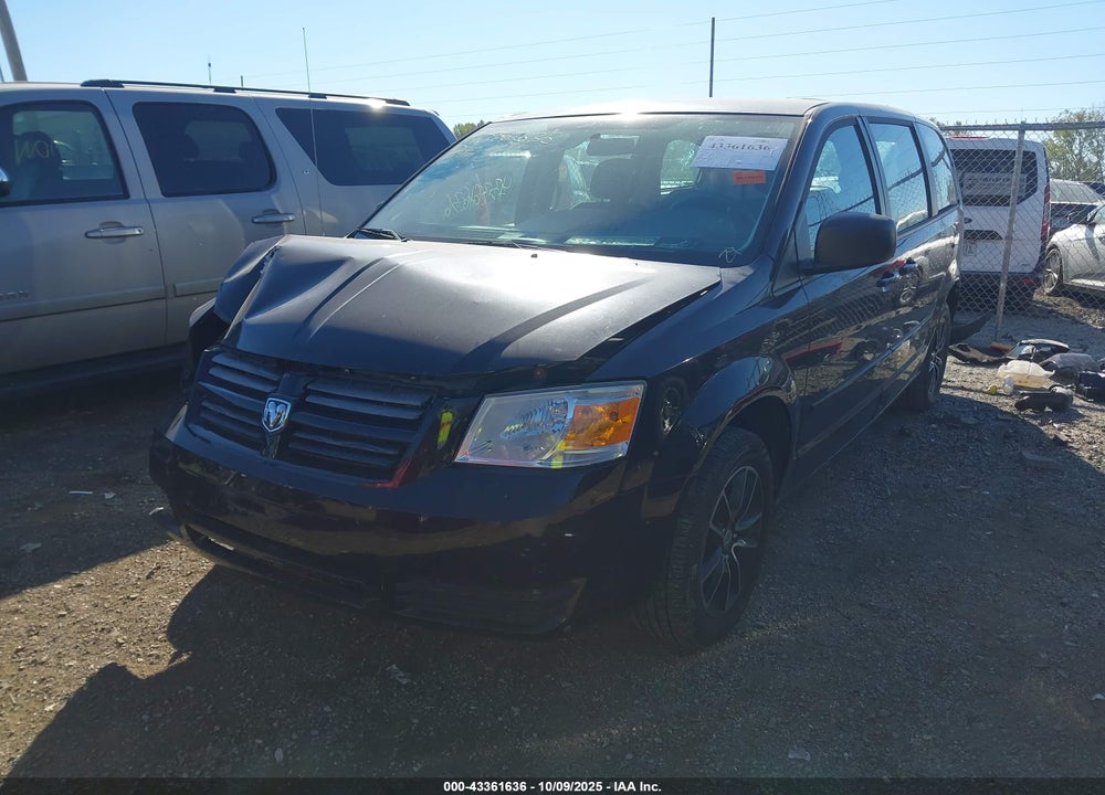 2010 DODGE GRAND CARAVAN SE VIN: 2D4RN4DE8AR390362