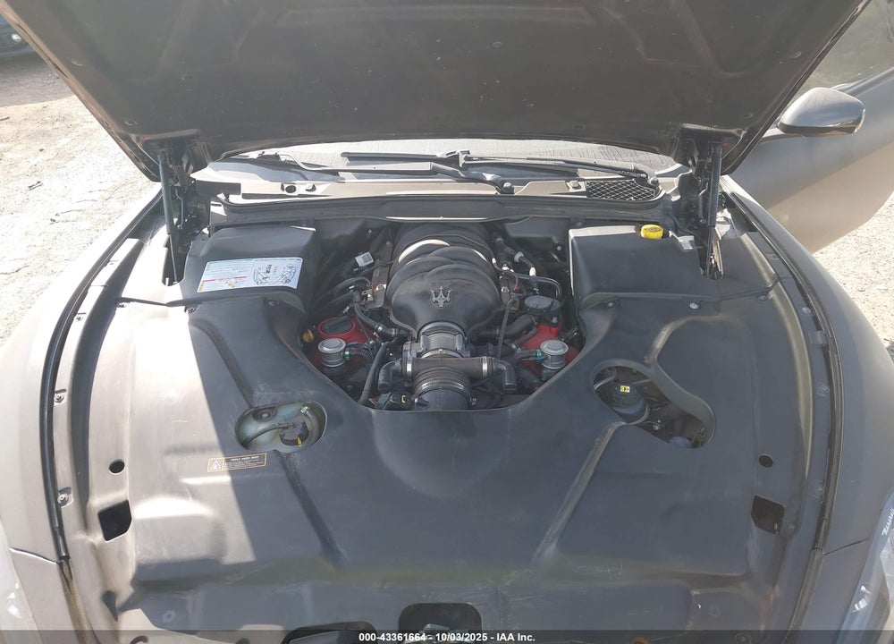 2014 MASERATI GRANTURISMO VIN: ZAM45VLA3E0083267