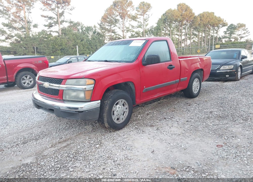 2006 CHEVROLET COLORADO VIN: 1GCCS146368245221
