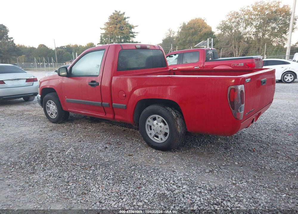 2006 CHEVROLET COLORADO VIN: 1GCCS146368245221