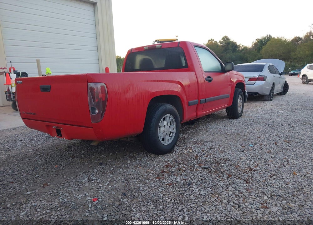 2006 CHEVROLET COLORADO VIN: 1GCCS146368245221