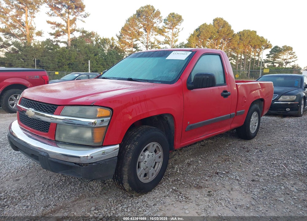 2006 CHEVROLET COLORADO VIN: 1GCCS146368245221